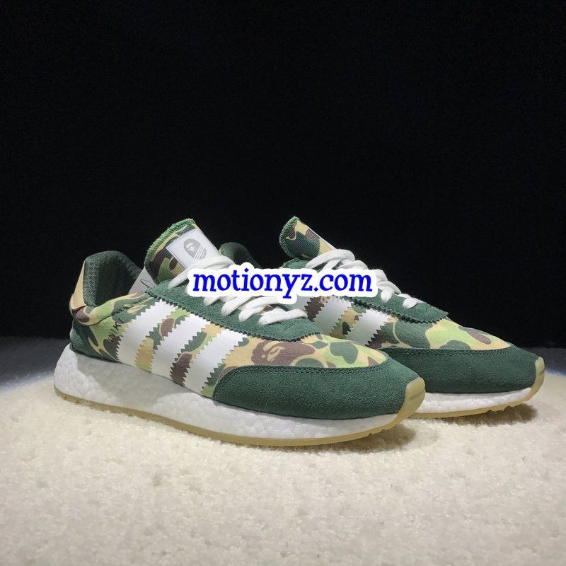 Adidas Iniki Runner Boost Camo Green